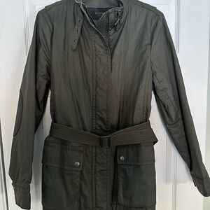 Coach Women's Dark Green Utility Jacket